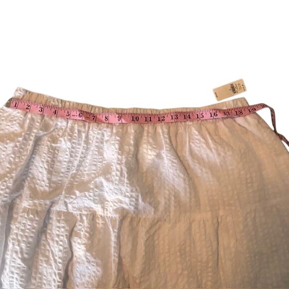 Old Navy Peasant Skirt Womens 2X White Midi Cotton NWT - Picture 4 of 10